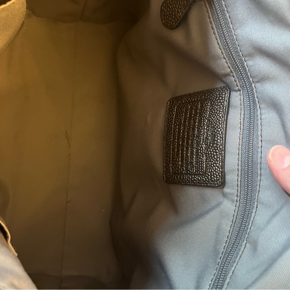 Coach Mickie Pebble Grain Pewter Satchel - Picture 7 of 7